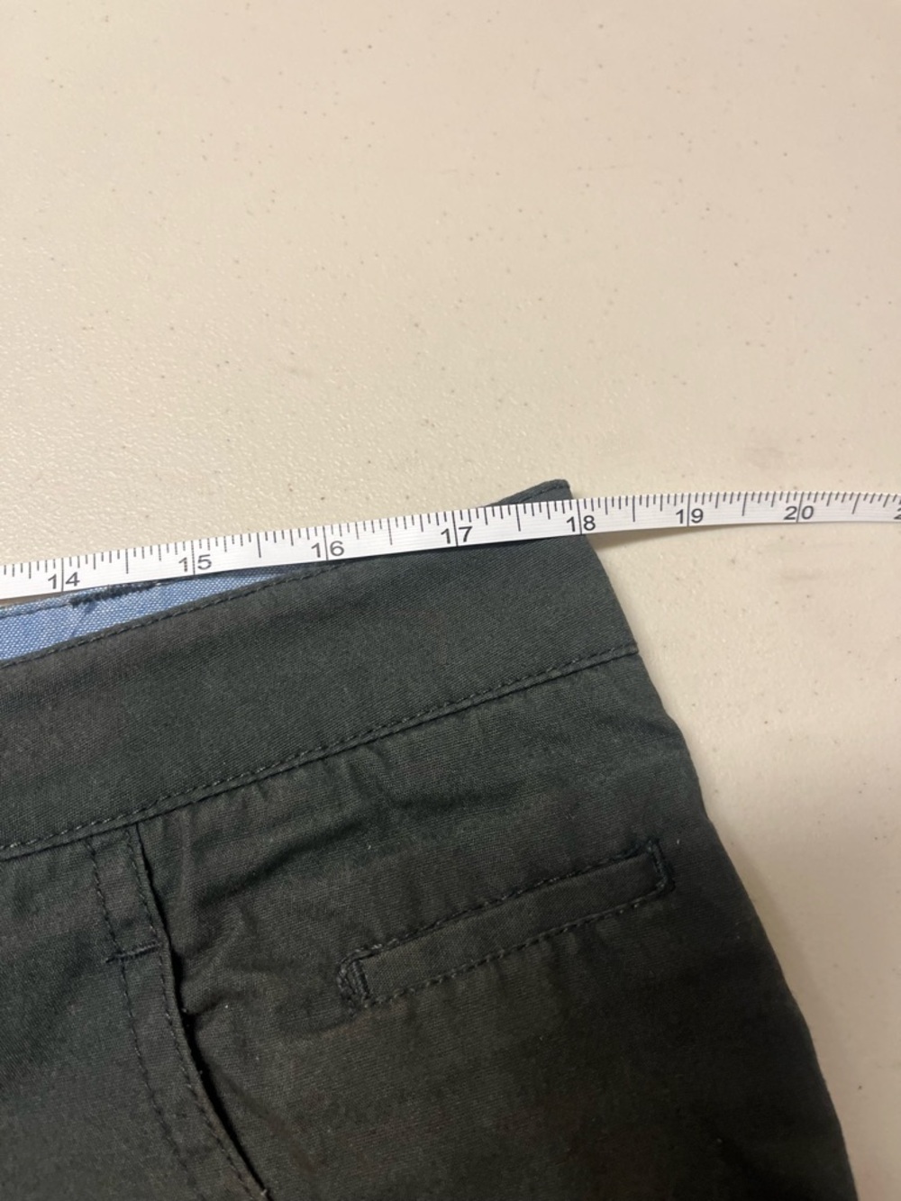 Katin Hand Crafted Shorts Men's Size 34 6.5" inseam Blue Climbing Rope Belt Loop - Picture 9 of 9